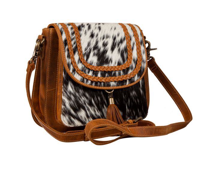 Samson Trails Leather & Hairon Bag