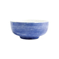 Santorini Stripe Footed Bowl