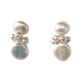 Sarah Kate Earrings - Pearl