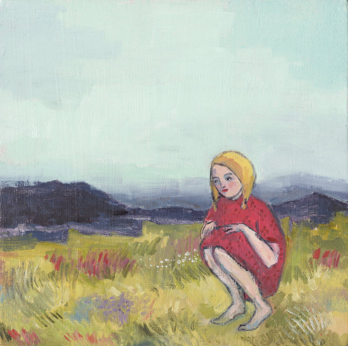 She told her stories to the earth - print