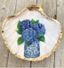 Shell Dish-Hydrangea