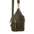 Skylar Sling Bag - Dark Moss