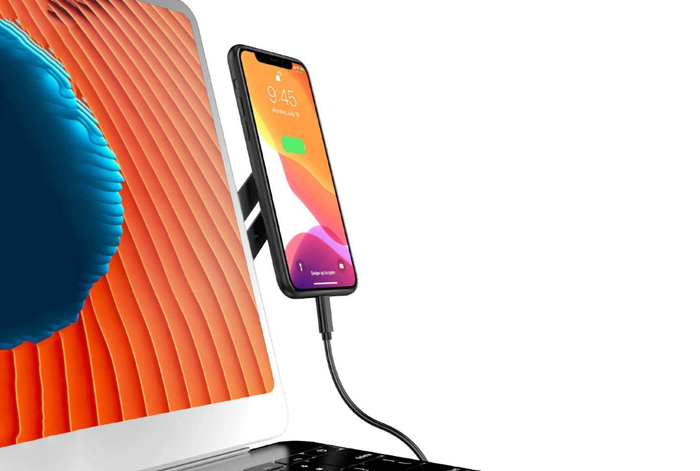 SmartHold™ Dual Monitor Magnetic Side-Mount Clip & Phone Holder