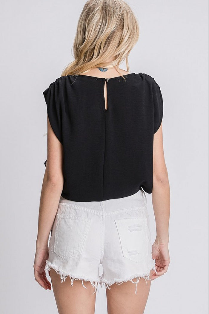 Solid Cropped Top