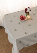 Tala Teal 100% Cotton Printed Table Cloth