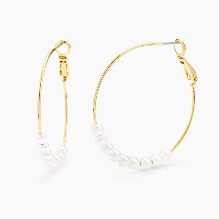 Taylor Pearl Hoops