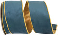 Teal Velvet Touch Deluxe Metallic Dupioni