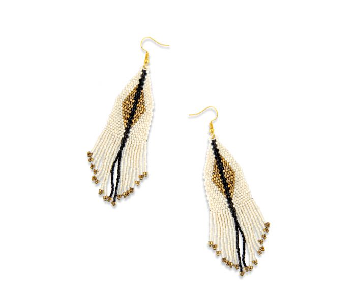 The Mothers of My Mother Beaded Earrings