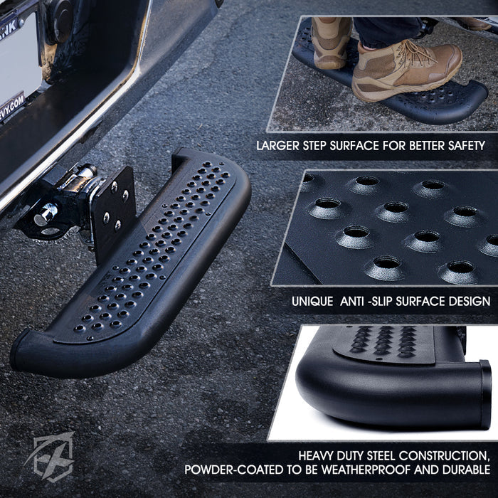 Trailer 26" Tow Hitch Step with Hitch Lock for 2 Inch Receiver