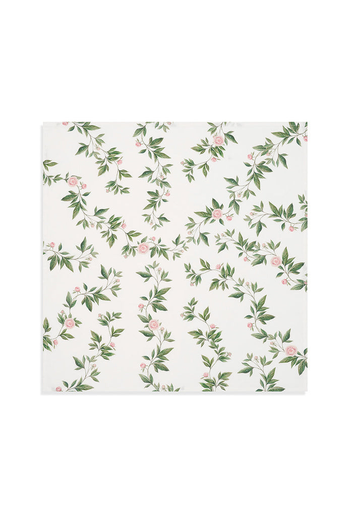 'Trailing Peony' Linen Napkin, 50x50cm