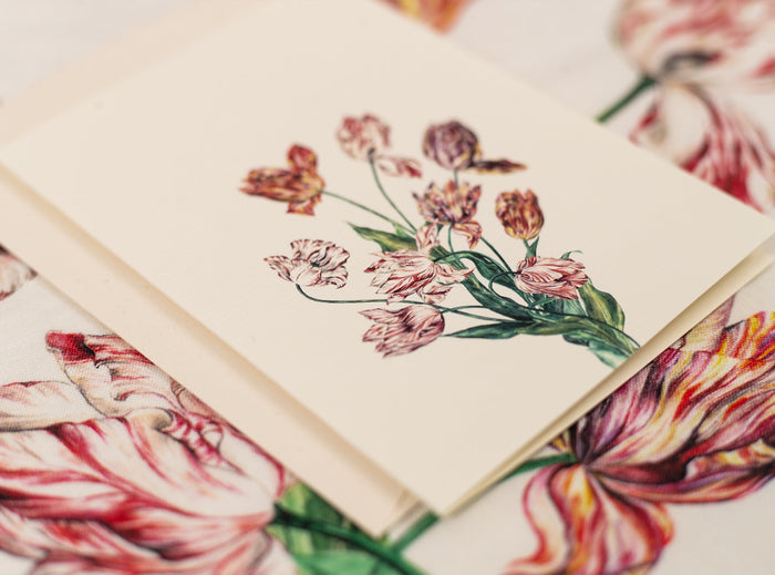 'Tulip' Greeting Card, 15cm x 10cm (A6)