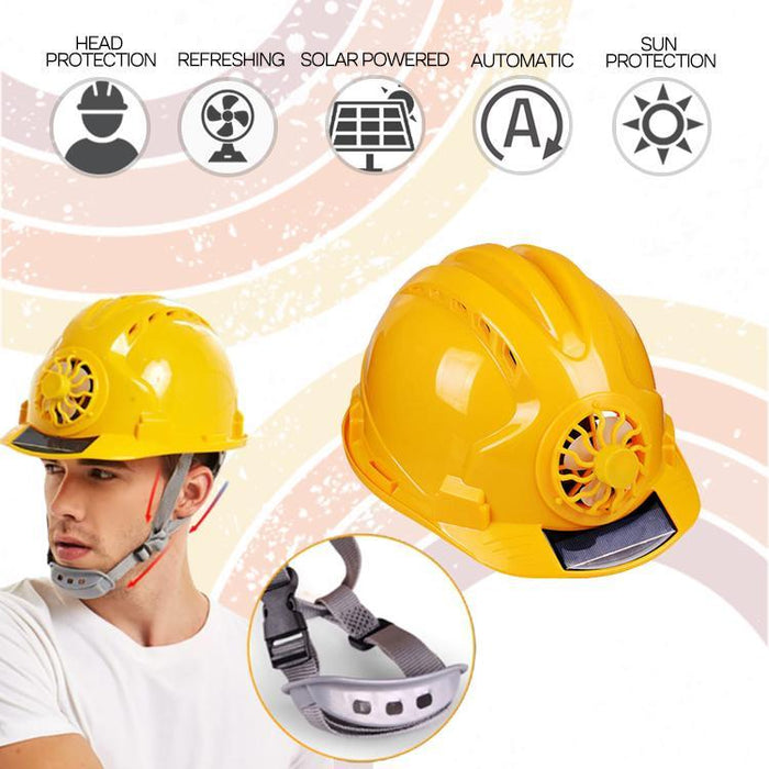 Ventilated Solar Safety Hat