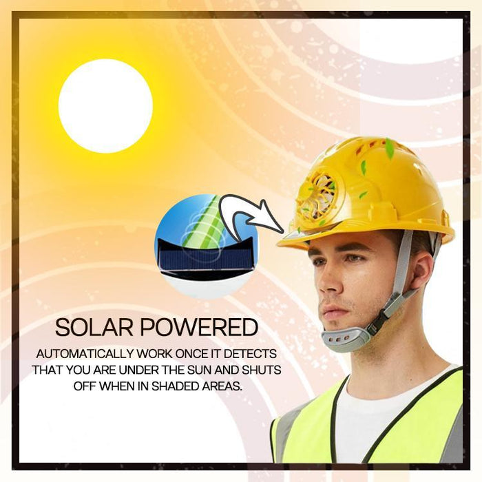 Ventilated Solar Safety Hat
