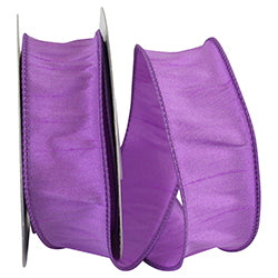 Violet Dupioni Ribbon