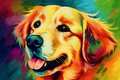 Watercolor Retriever