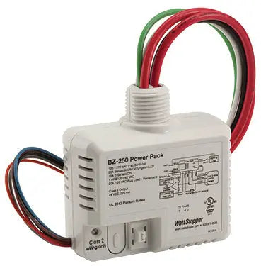 Wattstopper BZ-250 Power Pack, 120-277V,50/60Hz 24VDC, 225mA, with Auto/ Man - Ready Wholesale Electric Supply and Lighting