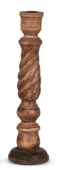 Wooden Candle Sticks - Large