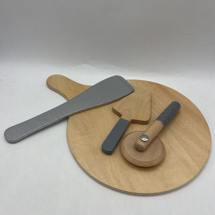 Wooden Pizza Board Set