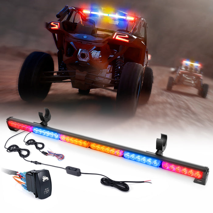 Xprite 36" LED Rear Chase Light Bar – Off-Road Brake, Reverse & Strobe Light for UTV, RZR & Can-Am| RZ Series