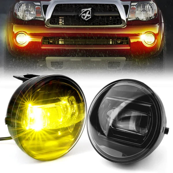 Xprite LED Fog Lights for 2005-2011 Toyota Tacoma DRL Replacement Fog Light Kit
