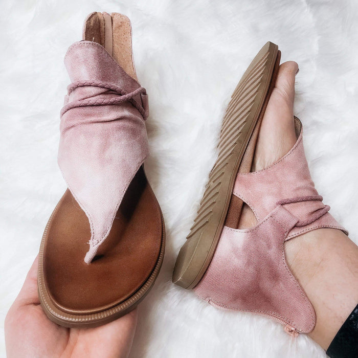 Zipper Sandal