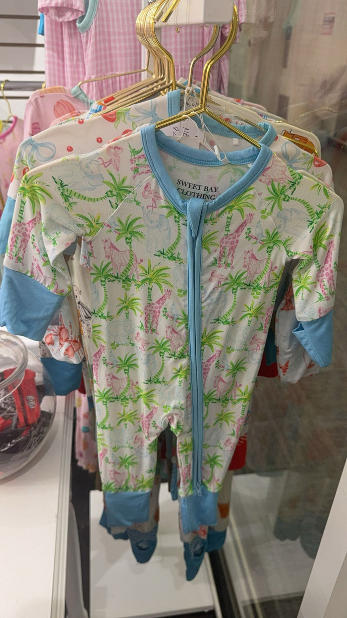 Zoo Zipper Onesie